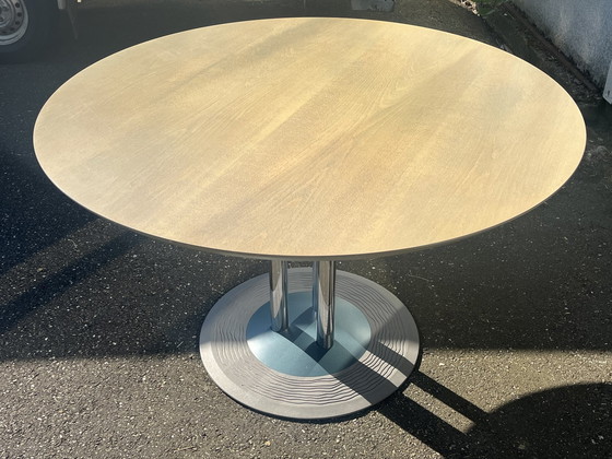 Image 1 of Leolux Trias dining table, Hugo de Ruiter 120 cm