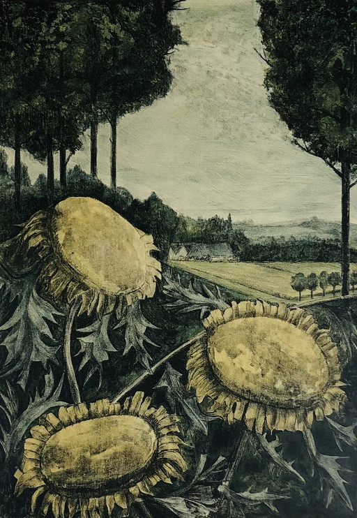 A.G. Dieperink - Cette gravure en couleur vous permet de créer facilement votre propre mur d'inspiration.