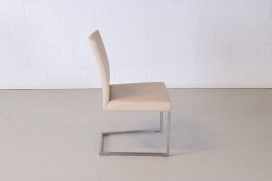 Image 1 of 6x Bert Plantagie misty dining room chairs beige