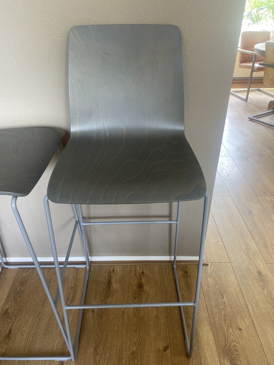 Image 1 of 3x Vepa bar stools Pit