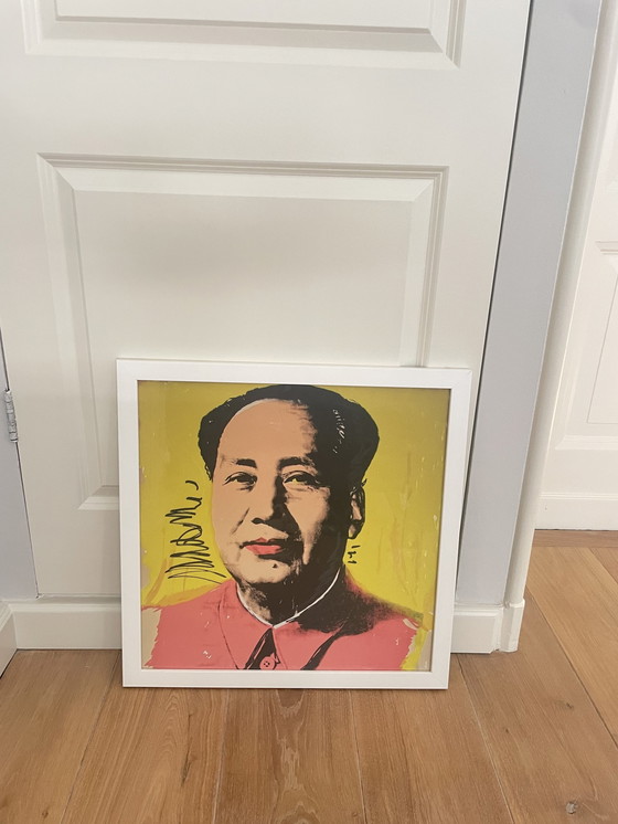 Image 1 of 2x Andy Warhol Art Print - Mao No. 1 & 3