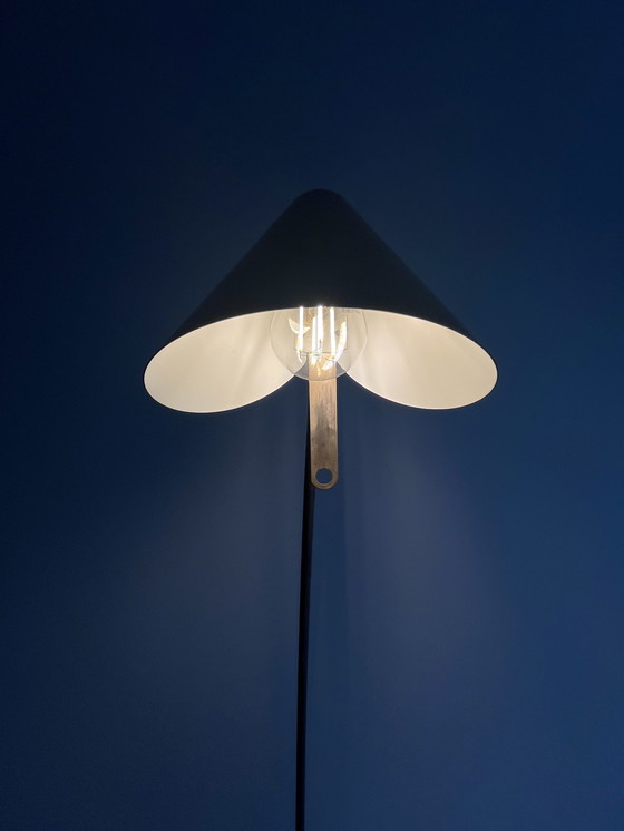 Image 1 of Vintage IKEA brass floor lamp 1980s