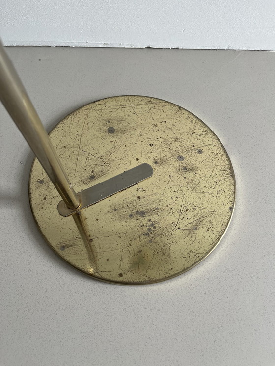 Image 1 of Vintage IKEA brass floor lamp 1980s