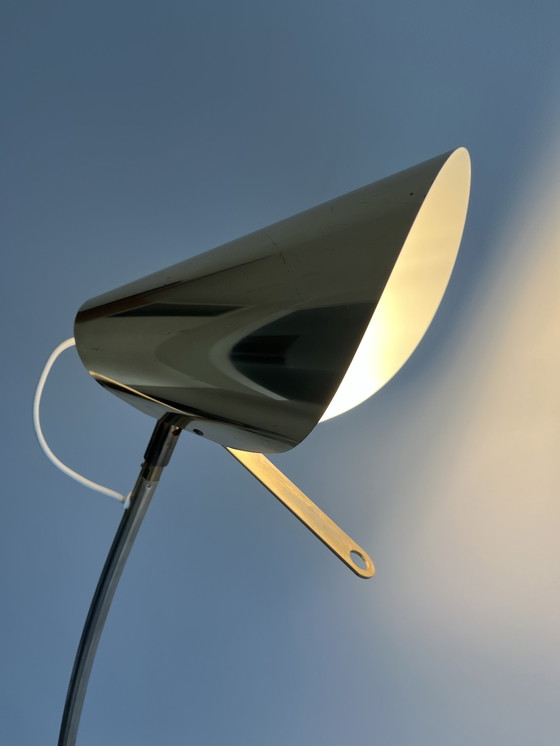 Image 1 of Vintage IKEA brass floor lamp 1980s