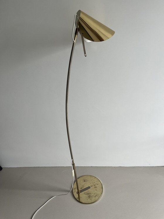 Image 1 of Lampadaire vintage IKEA en laiton 1980