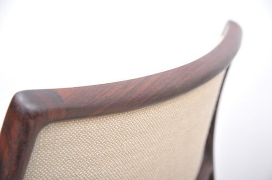 Image 1 of Niels Otto Møller dining chairs model 80 rosewood