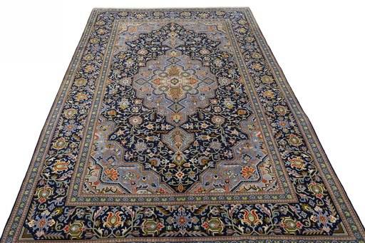 Hand-knotted Keshan oriental rug - 355 X 224 Cm