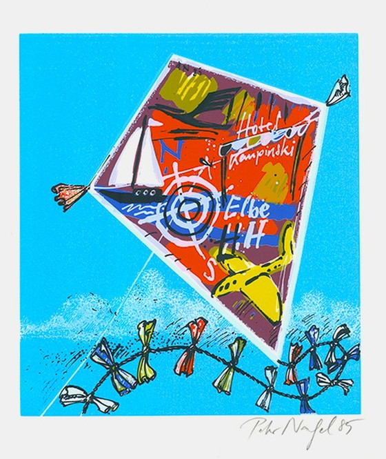 Image 1 of Peter Nagel--The Kite (no shipping)