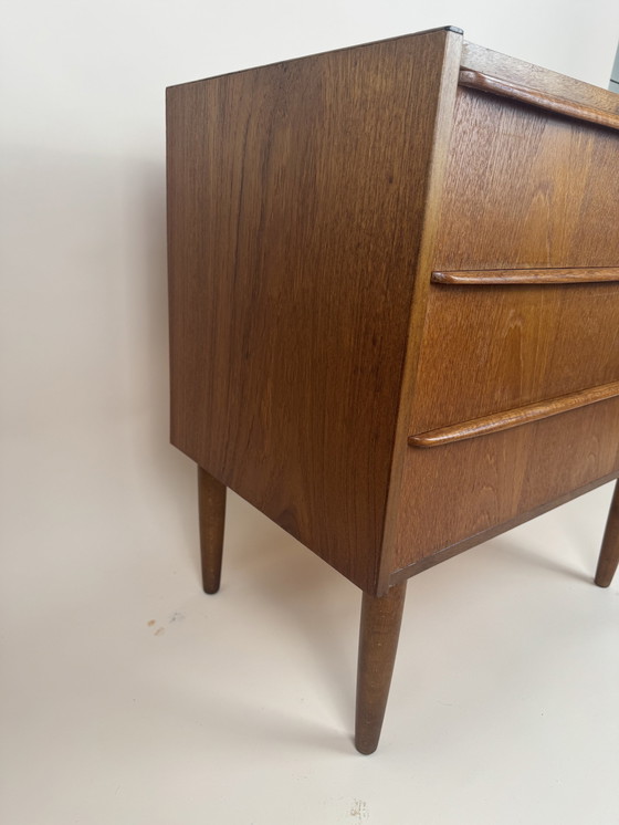 Image 1 of ⭐️ Mid-Century Danish Teak Chest Of Drawers