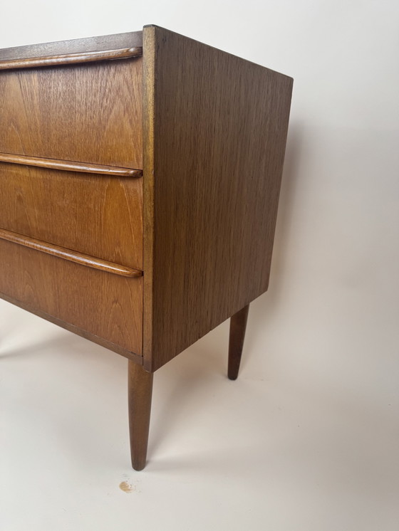 Image 1 of ⭐️ Mid-Century Danish Teak Chest Of Drawers