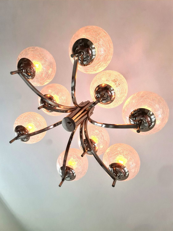 Image 1 of Vintage Sputnik Pendant Lamp - 1960s - Germany