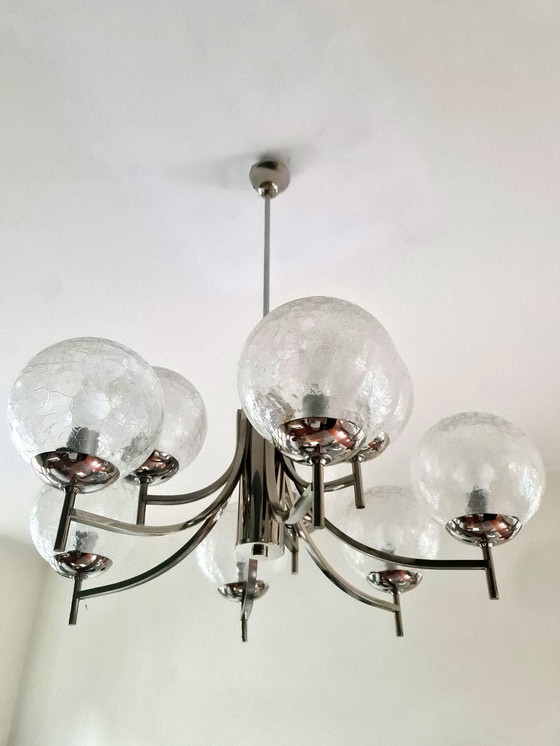 Image 1 of Vintage Sputnik Pendant Lamp - 1960s - Germany