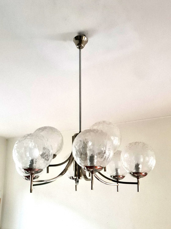 Image 1 of Vintage Sputnik Pendant Lamp - 1960s - Germany