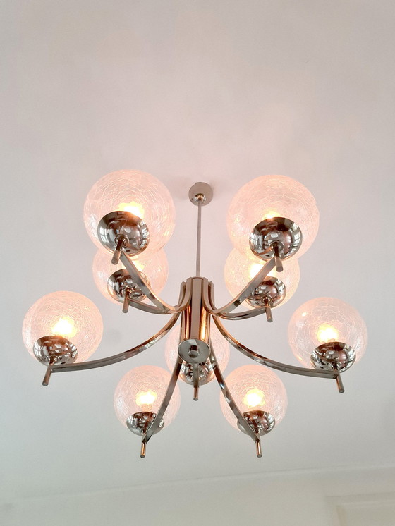 Image 1 of Vintage Sputnik Pendant Lamp - 1960s - Germany