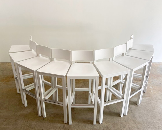 Image 1 of 8x MOOOI AVL Shaker bar stool by Joep van Lieshout