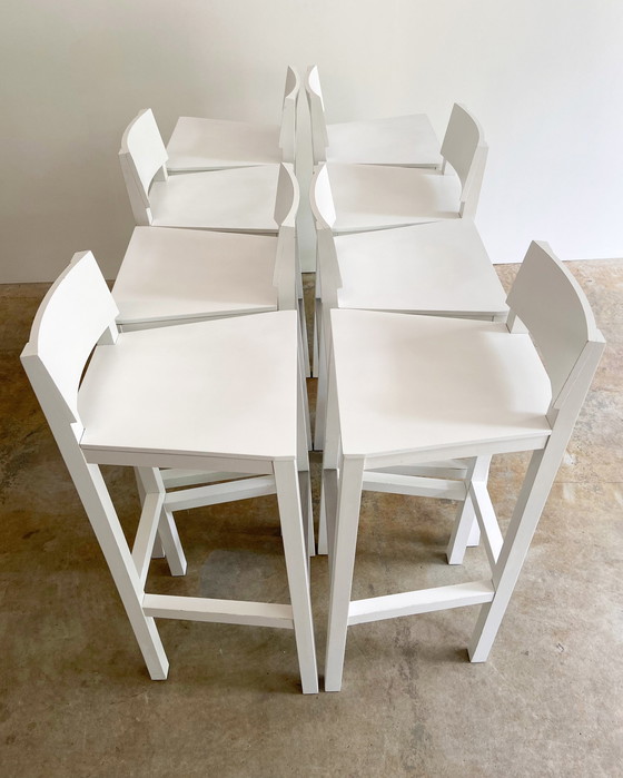 Image 1 of 8x MOOOI AVL Shaker bar stool by Joep van Lieshout