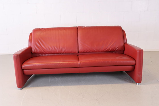 Image 1 of Leolux Fidamigo 3-seater sofa + 2x Bert Plantagie Gable armchair