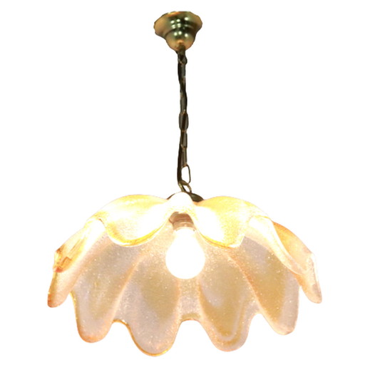 Vintage flower lamp
