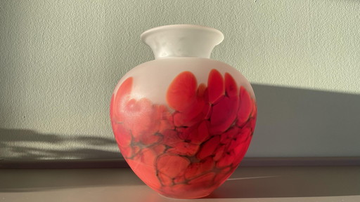 Red Vase