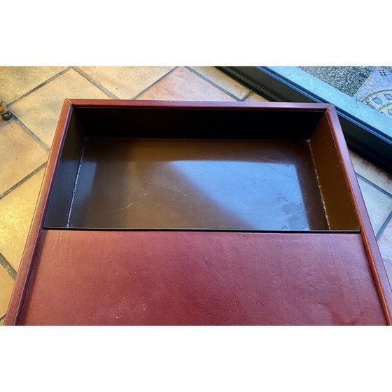 Image 1 of Vintage leather coffee table for De sede, Switzerland