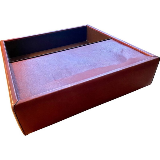 Vintage leather coffee table for De sede, Switzerland