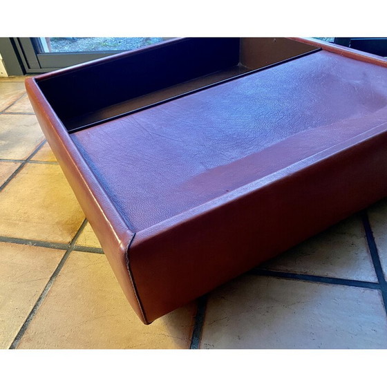 Image 1 of Vintage leather coffee table for De sede, Switzerland