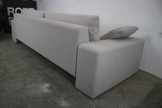 Image 1 of Divano di design Rolf Benz Ego Couch a quattro posti in tessuto grigio, nuova fodera