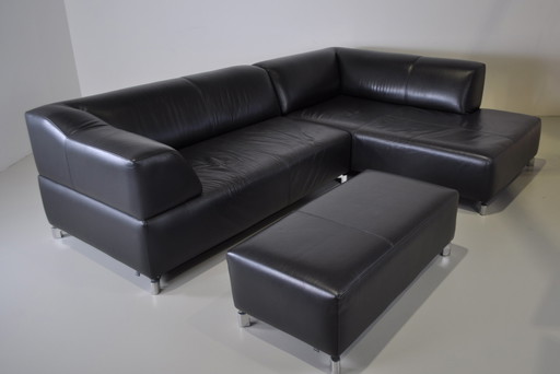 Leolux Faya Lobi corner sofa + footstool