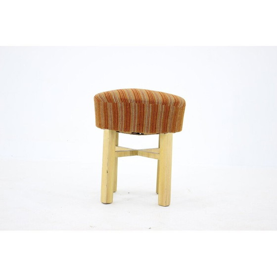 Image 1 of Sgabello in legno vintage, Cecoslovacchia anni '60