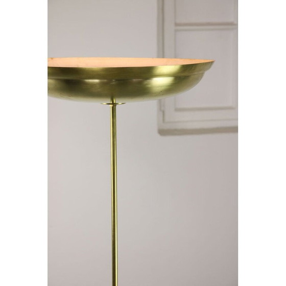 Image 1 of Vintage brass floor lamp Italy