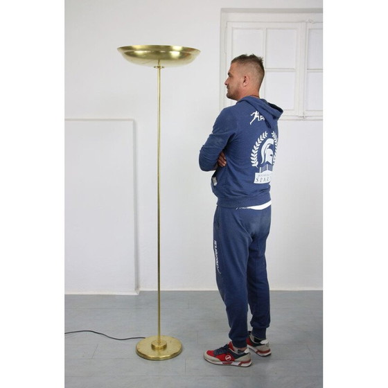 Image 1 of Vintage brass floor lamp Italy