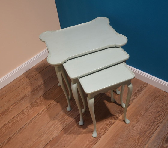 Image 1 of 3x tables d'ensemble vintage