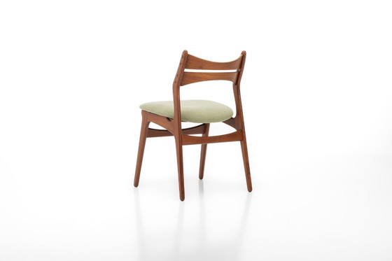 Image 1 of Vintage Dining Chairs By Erik Buch For Christian Christensen Møbelfabrik, 1960S, Set Of 6 - Vintage Stoelen