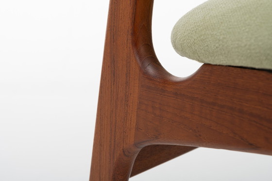 Image 1 of Vintage Dining Chairs By Erik Buch For Christian Christensen Møbelfabrik, 1960S, Set Of 6 - Vintage Stoelen
