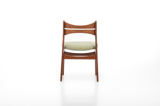 Image 1 of Vintage Dining Chairs By Erik Buch For Christian Christensen Møbelfabrik, 1960S, Set Of 6 - Vintage Stoelen