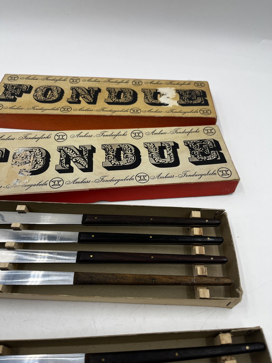 Image 1 of Set Of 8 Fondue Forks