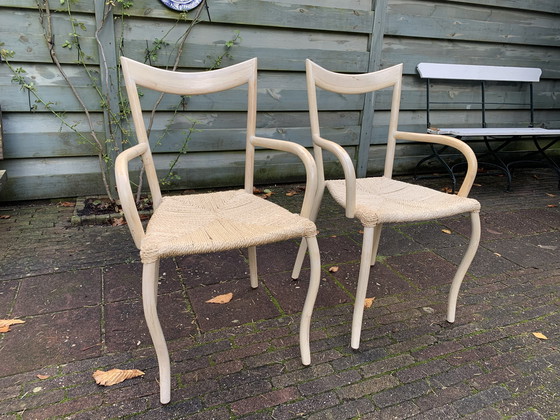 Image 1 of 2x Polspoot dining room chairs