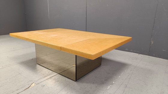 Image 1 of Vintage Ash Wood Coffee Table by Paul Michel, 1970s