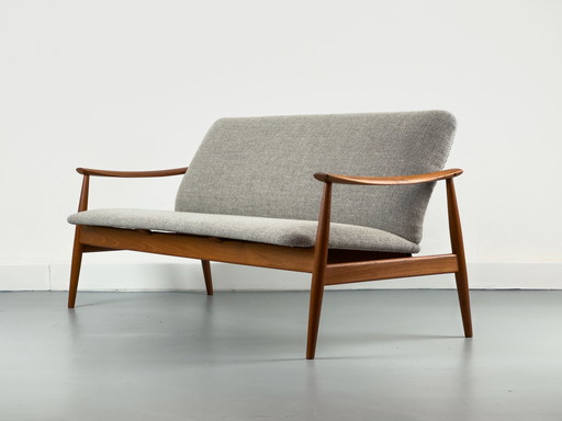 Fd-138 Teak Sofa By Finn Juhl For France & Son, 1960S