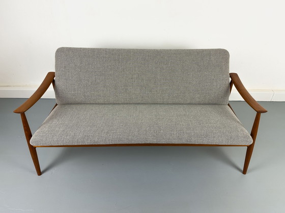 Image 1 of Fd-138 Teak Sofa By Finn Juhl For France & Son, 1960S