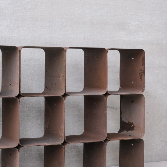Image 1 of Vintage industrial modular shelving display, Belgium 1970s