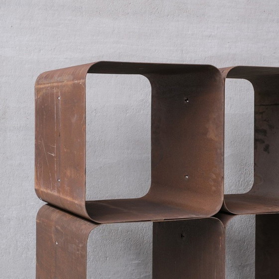 Image 1 of Vintage industrial modular shelving display, Belgium 1970s