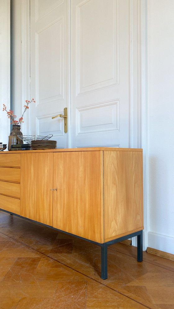 Image 1 of Beautiful light wood sideboard from the 1960s