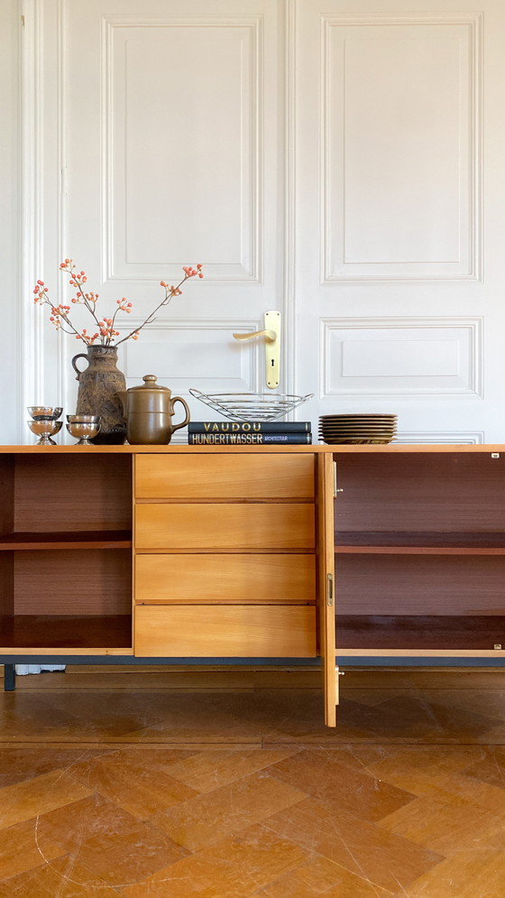 Image 1 of Beautiful light wood sideboard from the 1960s