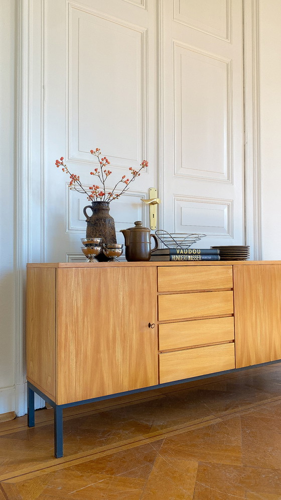 Image 1 of Beautiful light wood sideboard from the 1960s