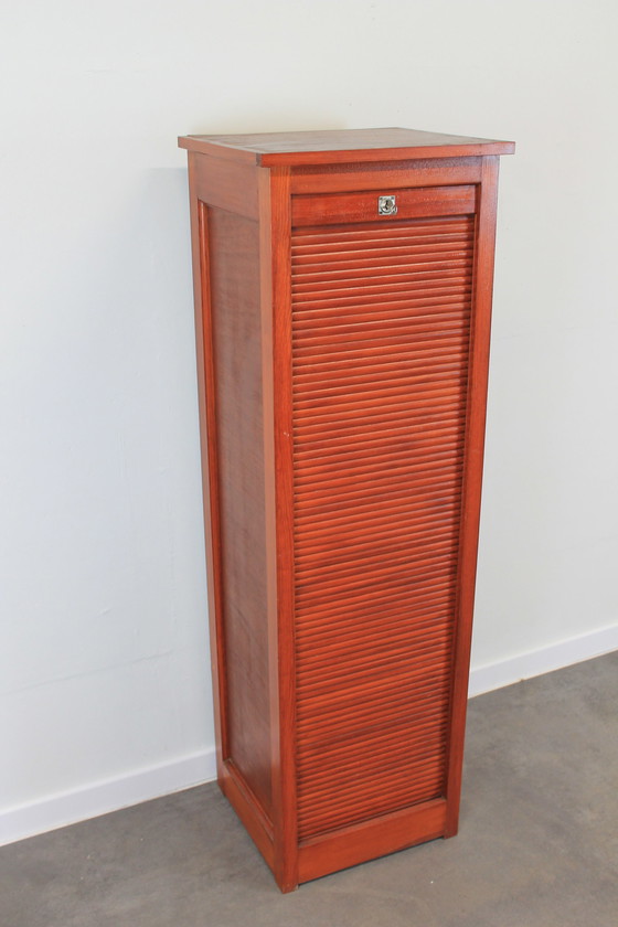 Image 1 of Mobiletto portaoggetti vintage con tende