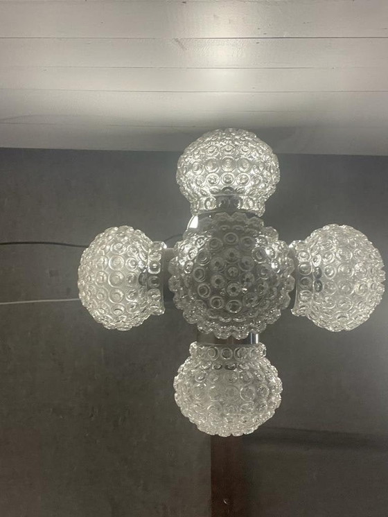 Image 1 of Chandelier 60's retro lighting - Kamenicky Senov