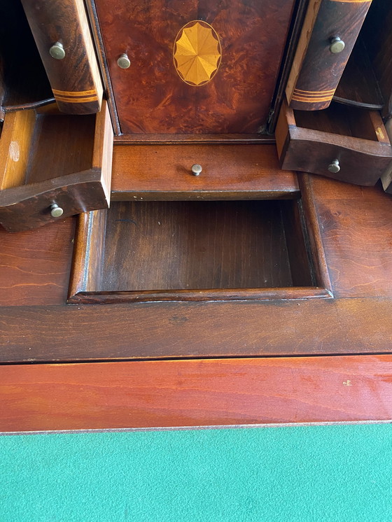 Image 1 of Belly secretaire with many compartments