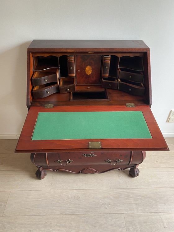 Image 1 of Belly secretaire with many compartments