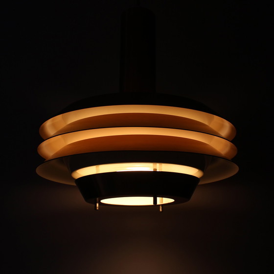 Image 1 of Mid-Century Copper Pendant Lamp 60S 70S